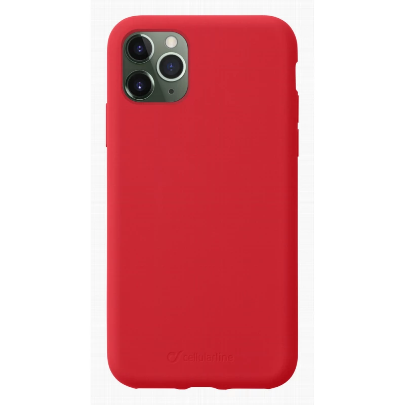 Husa Cellular Line CELLULAR APPLE IPHONE 11 PRO MAX,  SENSATION CASE,  RED, 6.5"