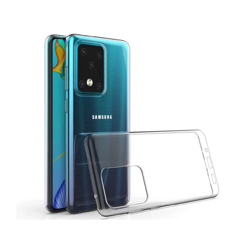 Чехол Cellular Line Samsung Galaxy S20 +, Rubber Case Fine, Transparent, 6.7"