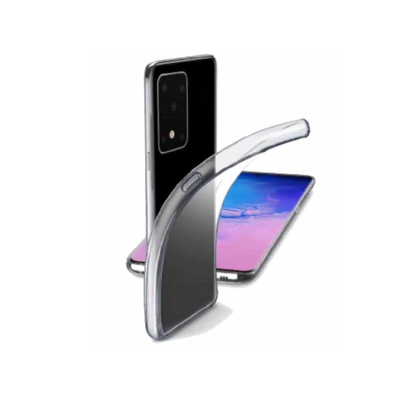 Чехол Cellular Line Samsung Galaxy S20 Ultra, Rubber Case Fine, Transparent, 6.9"