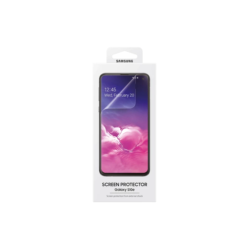 Защитное стекло Samsung SCREEN PROTECTOR SAM. S10E G970,  TRANSPARENTTHIN,  TRANSPARENT,  CLEAR,  ANTI-FINGERPRINT. PACKAGE INCLUDE: SCREEN