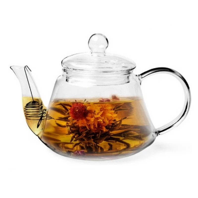 Ceainic pentru infuzie FISSMAN 9450, 1 l,  Sticla,  Transparent