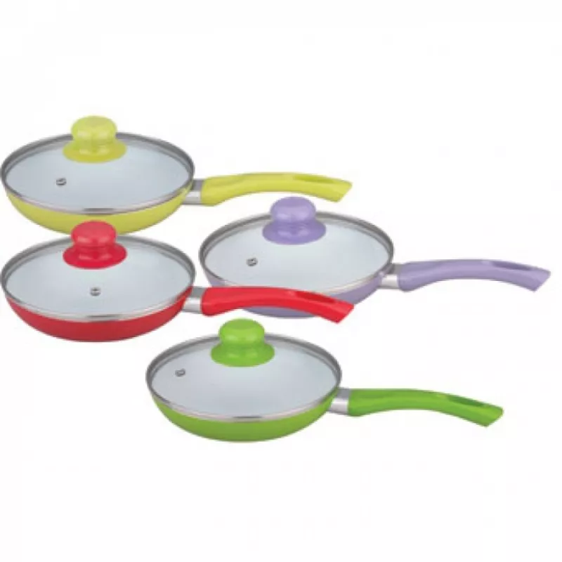 Сковорода с крышкой Maestro MR-1201-28, 28 см,  Алюминий,  Гранит с антипригарным покрытием,  Разноцветный