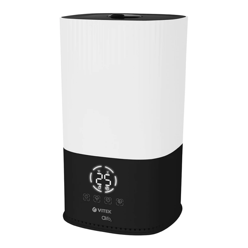 Увлажнитель воздуха VITEK VT-2343, Ультразвуковой,  20 м2,  23 Вт,  3.8 л,  Белый