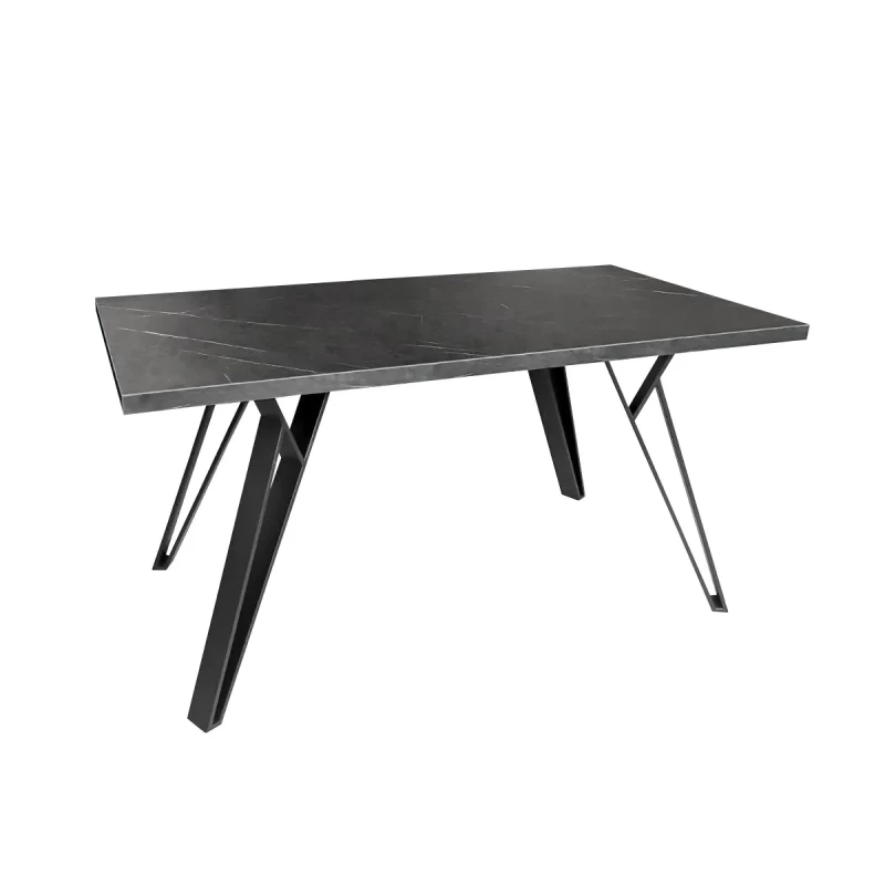 Masa DP TOKYO, Metal,  PAL melaminat,  Gri, 150 x 75 x 80