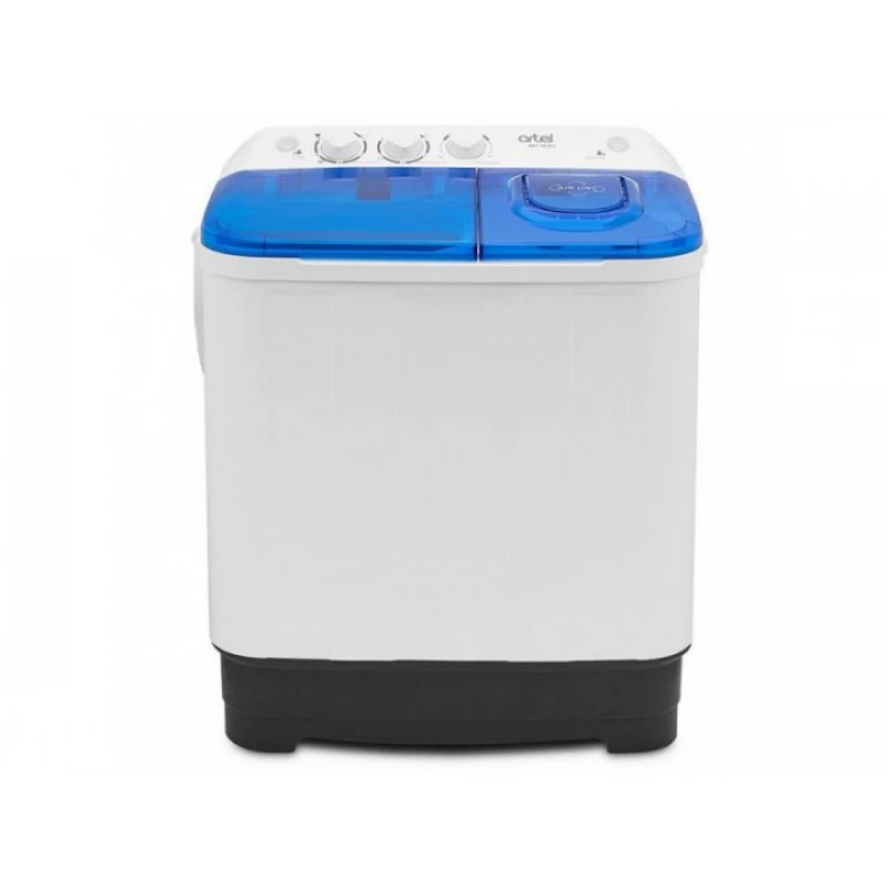 Стиральная машина полуавтомат ARTEL TE 45P BLUE/WHITE/RED, Узкая,  4.5 кг,  1350 об, мин,  2 программы,  Белый,  Синий,, A+