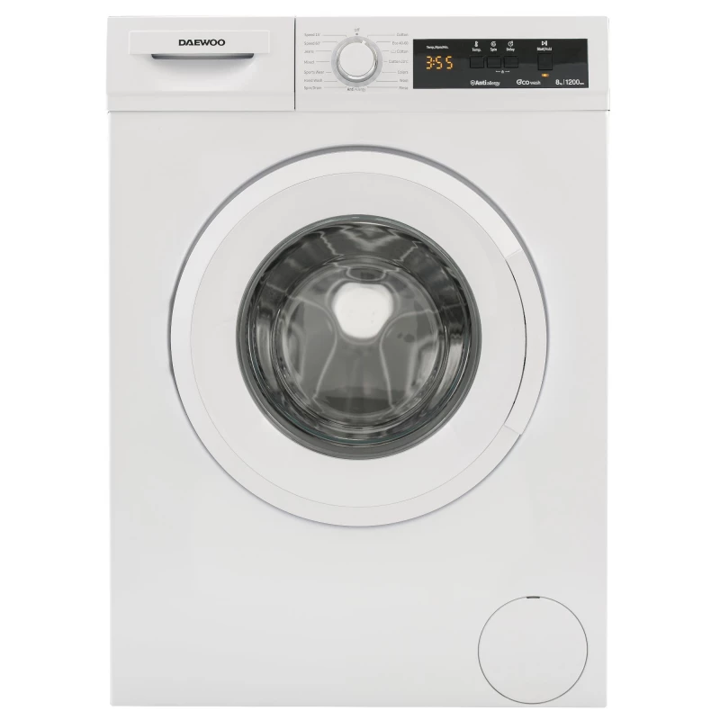 Masina de spalat rufe DAEWOO DWD-FV5021-3, Standard,  8 kg,  1200 RPM,  15 programe,  Alb, A+++