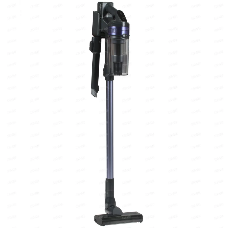 Aspirator cu acumulator Samsung VS15A6031R4/EV, 410 W,  0.8 l,  Filtru HEPA,  86 dB,  Negru,  Violet