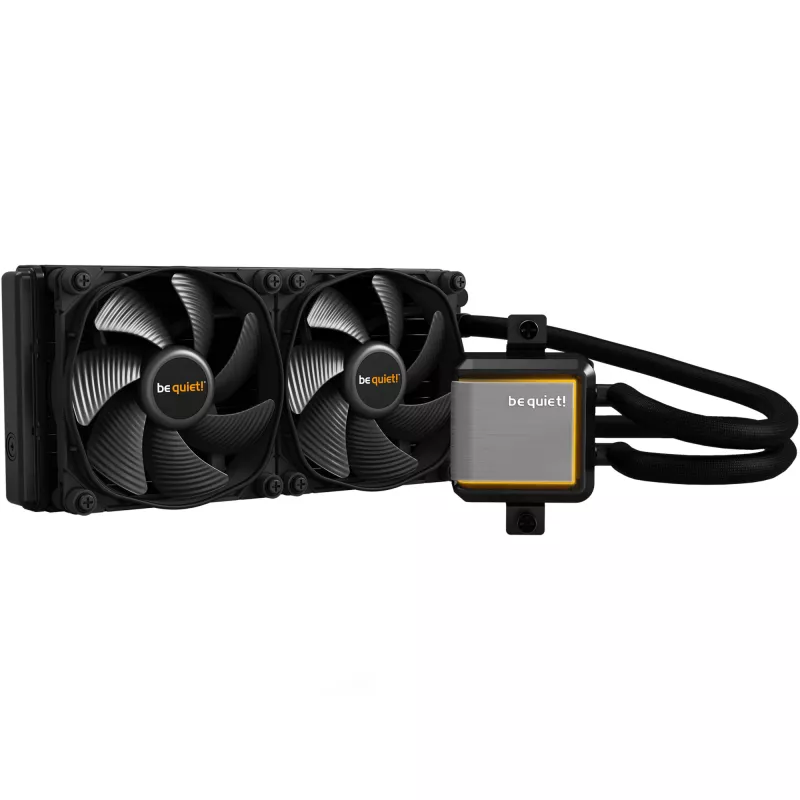 Cooler universal be quiet! Silent Loop 2 240mm, (16, 8-38.3dB,  2x120mm,  PWM,  2200RPM,  RGB,  1005g.)