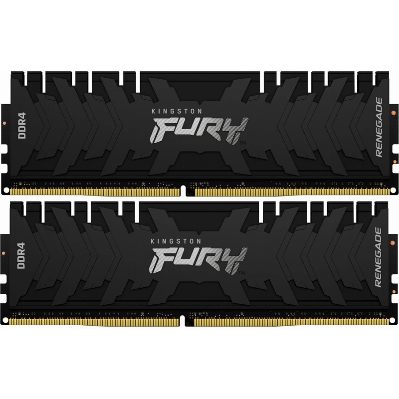RAM KINGSTON FURY Renegade (KF436C18RBK2/64), DDR4 64GB (2x32GB) 3600MHz, CL18-22-22,  1.35V