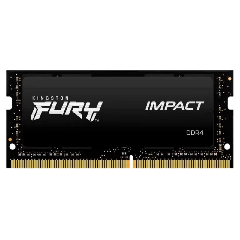 RAM KINGSTON FURY IMPACT (KF432S20IB/16), SODIMM DDR4 16GB 3200MHz, CL20-22-22,  1.2V