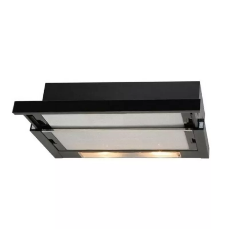 Hota ZANETTI SLIDER 620 BROWN, 700 m3/h,  2 motoare,  60 cm,  Filtru de grasime din aluminiu,  Maro