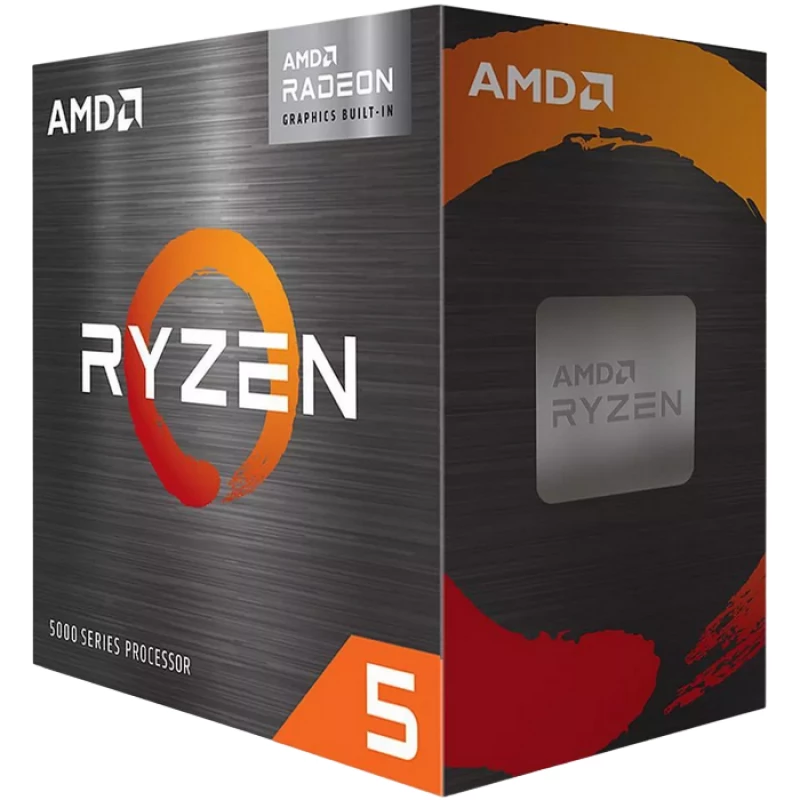 Procesor AMD RYZEN 5 5600G BOX, AM4, 3.9-4.4GHz,  16MB,  7nm,  65W,  Radeon Graphics(7C),  6 Cores,  12 Threads