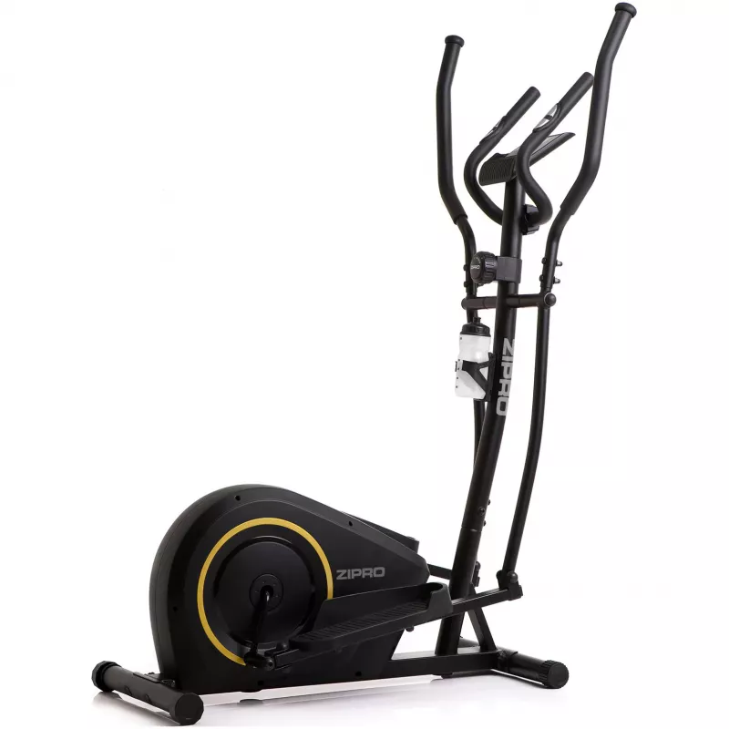 Bicicleta eliptica Zipro Burn Gold, Vertical,  Standard,  120 kg,  Franare magnetica
