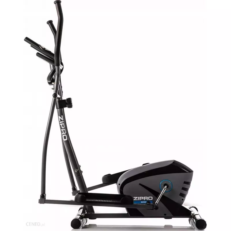 Bicicleta eliptica Zipro Shox, Vertical,  Standard,  120 kg,  Sistem franare magnetic