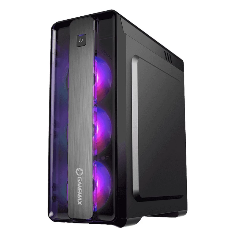 Корпус без БП GAMEMAX MOONLIGHT FRGB, ATX
