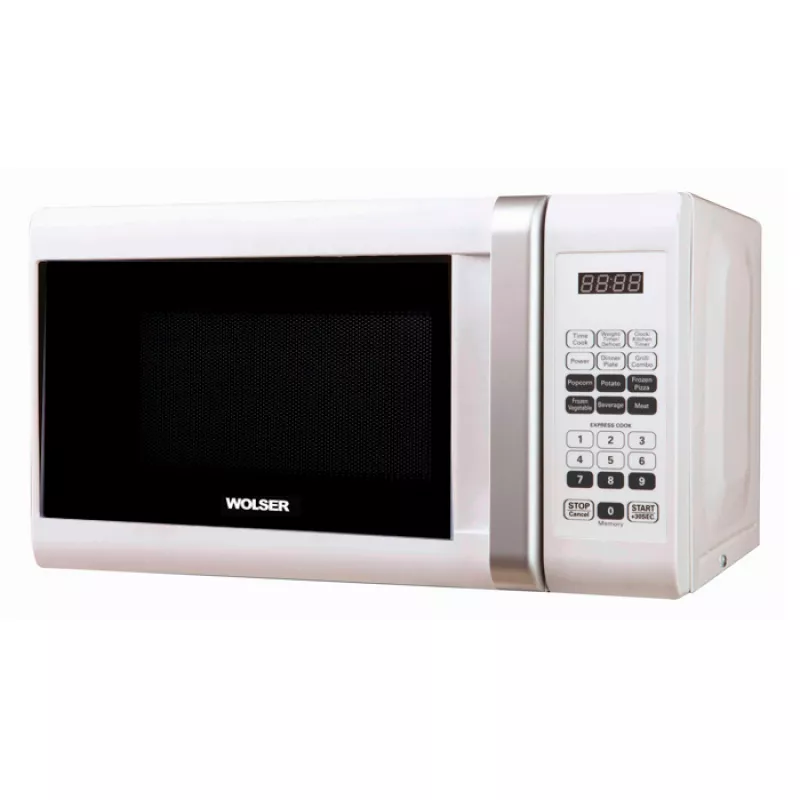 Cuptor cu microunde WOLSER WL-BI 925 INOX, 25 l,  900 W,  8 programe,  Control electronic,  Grill, Alb, Negru