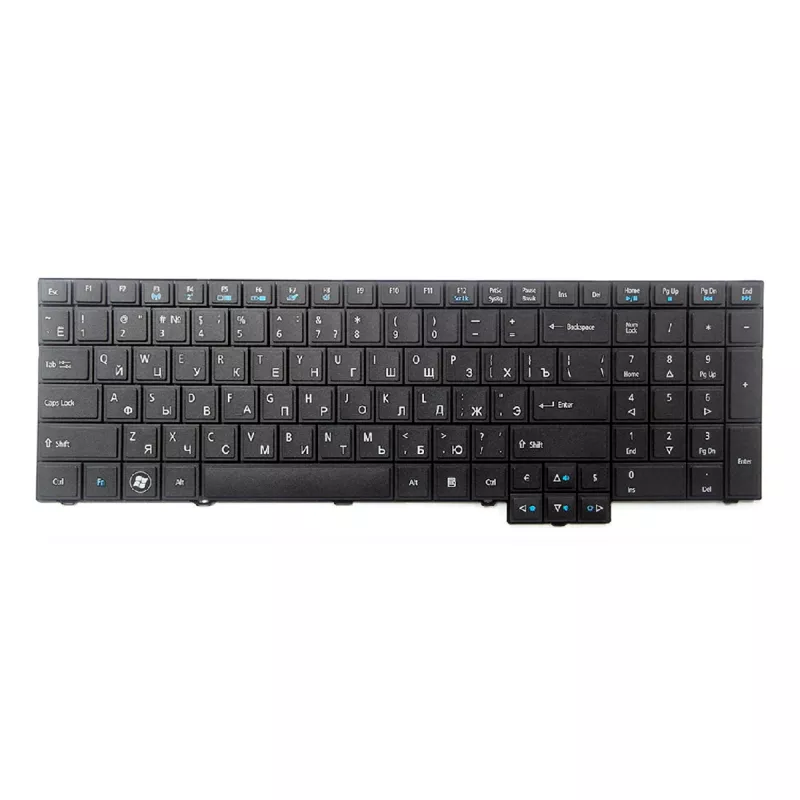 Клавиатура для ноутбука ACER TravelMate 5760 6595 7750 ENG/RU Black