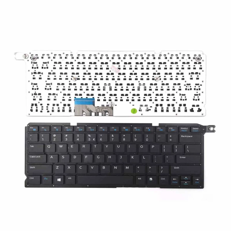 Клавиатура для ноутбука OEM DELL VOSTRO 5460 5470 5480 V5460 V5470 V5480 W/O FRAME "ENTER"-SMALL ENG/RU BLACK