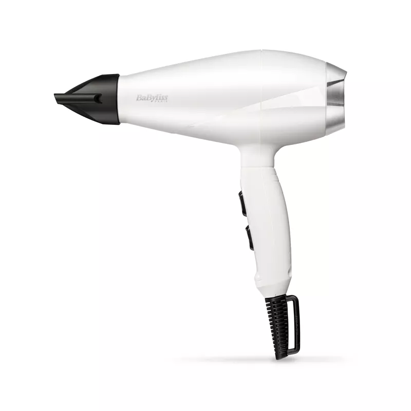 Uscator de par BABYLISS 6704WE, 2000 W,  2 viteze,  2 moduri,  Alb,  Negru