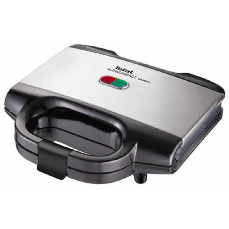 Бутербродница Tefal SM155212, 700 Вт,  Антипригарное покрытие,  Индикация работы,  Чёрный,  Серебристый
