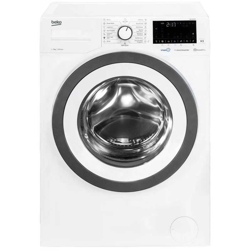 Masina de spalat rufe BEKO WUE7636X0A, Ingusta,  7 kg,  1200 RPM,  15 programe,  Alb, A+++