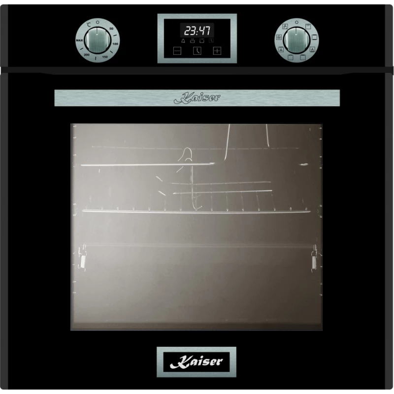 Cuptor electric incorporabil KAISER EH 6326 SP, 79 l, Grill, Timer, 10 moduri, Curatare catalitica, Negru, A