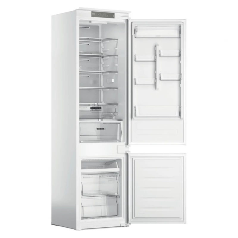 Встраиваемый холодильник Whirlpool WHC20 T352, 280 л,  No Frost,  Быстрое замораживание,  Дисплей,  193.5 см,  Белый, A+