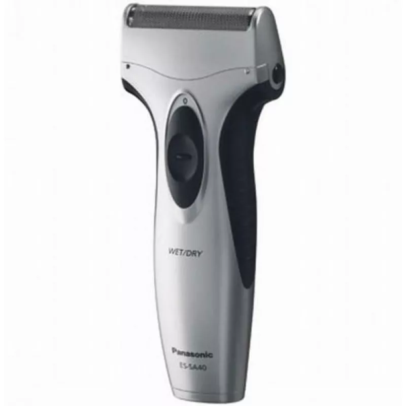 Бритва электрическая PANASONIC ES-SA40-S520, Сеточная (вибрационная),  Сеть,  Аккумулятор,  Плавающая головка,  Серый,  Черный