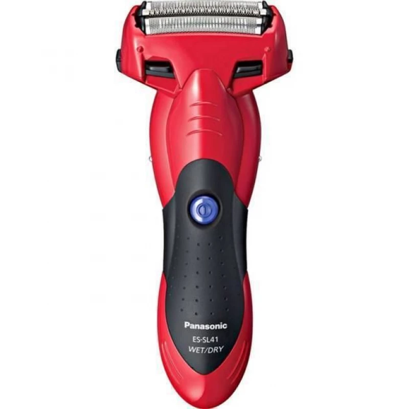 Бритва электрическая PANASONIC ES-SL41-R520, Cеточная (вибрационная),  Сеть,  Аккумулятор,  Плавающая головка,  Красный,  Черный