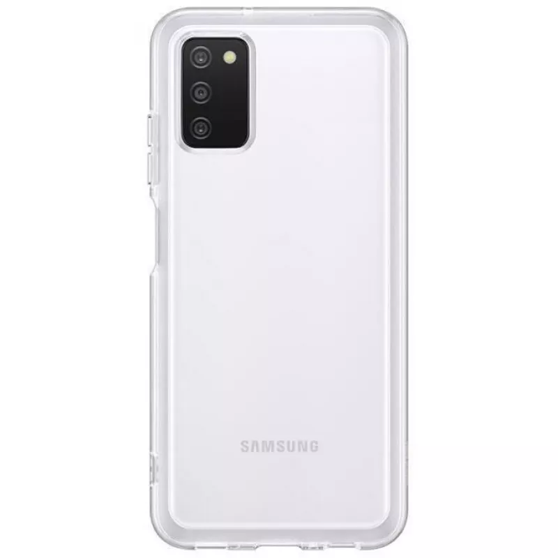 Чехол Samsung Original Soft Clear cover Galaxy A03s, Transparent, 6.5"