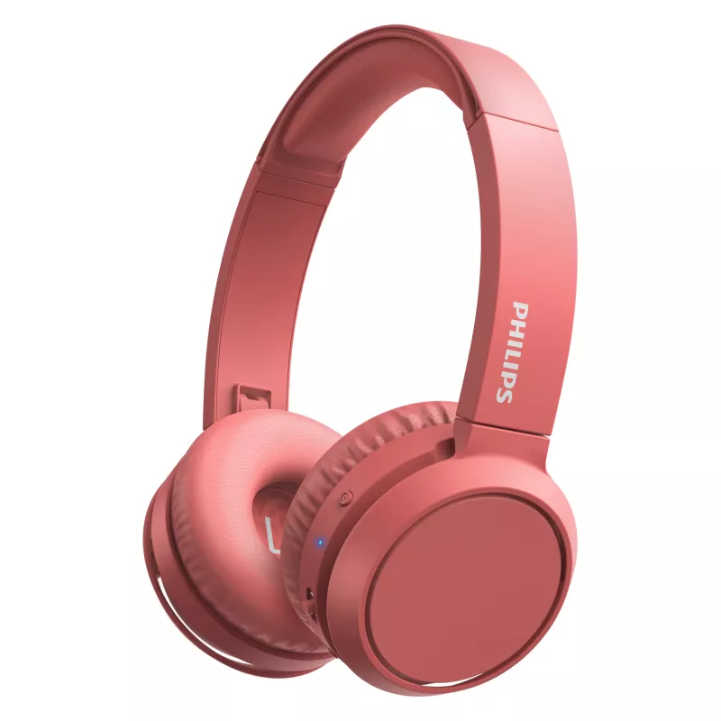 Наушники проводные с микрофоном PHILIPS TAH4205RD/00 RED, Bluetooth