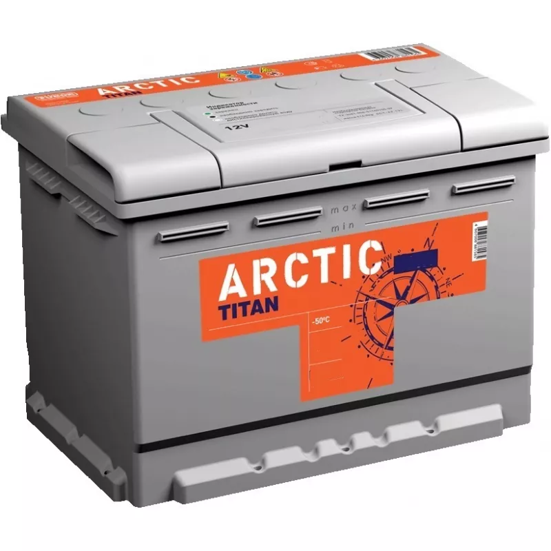 Аккумулятор авто TITAN ARCTIC 60.0 A/H 640 R+ 242 Х 175 Х 190