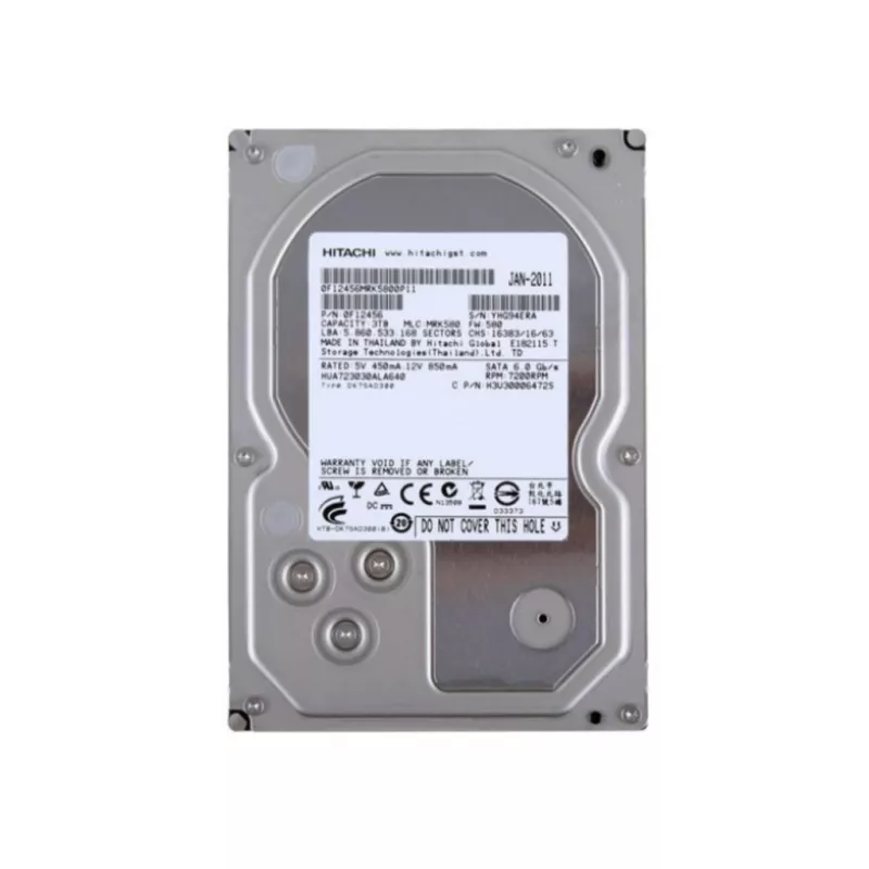 HDD HITACHI Ultrastar A7K3000 (HUA723030ALA640), 3.5 3.0TB, 64MB 7200rpm Factory Refubrished