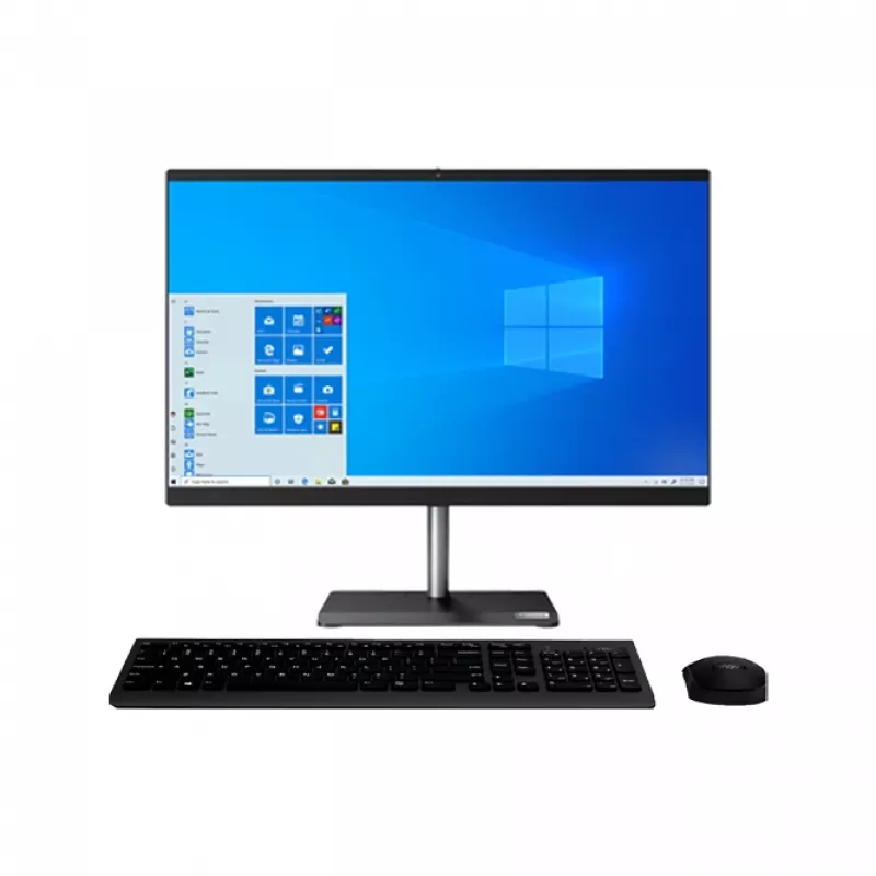PC All-in-One LENOVO V50a-24IMB Black, 23.8, IPS FHD Core i5-10400T 8GB 256GB SSD Radeon 625 2GB No OS Keyboard+Mouse 11FK004RRU