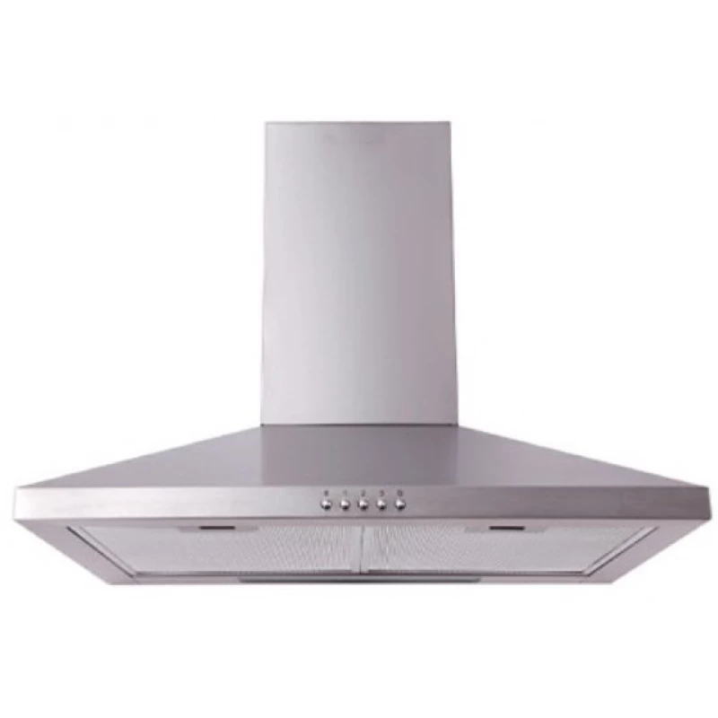 Вытяжка WOLSER WL -F 601 AF INOX, 550 м3, ч,  1 двигатель,  60 см,  Жироулавливающий угольный фильтр,  Нержавеющая сталь