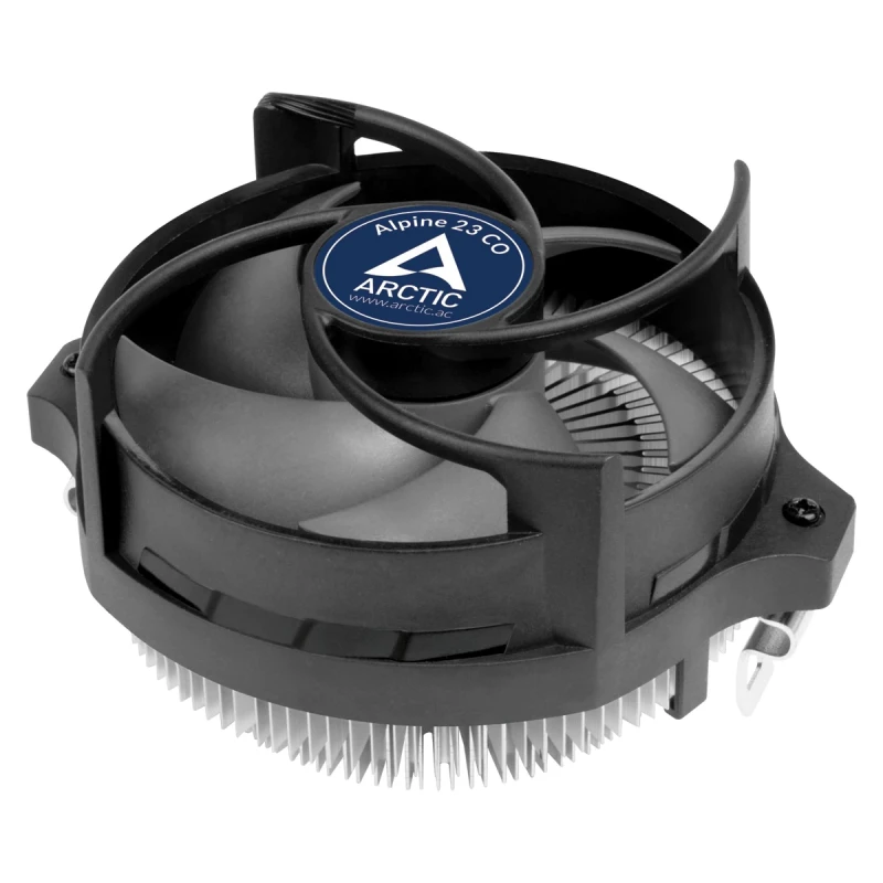 Cooler pentru CPU ARCTIC ALPINE 23 CO, AM4, Socket AMD AM4, FAN 90mm, 200-2700rpm PWM, MX-2 thermal paste, 0.3 Sone, Dual Ball Bearing