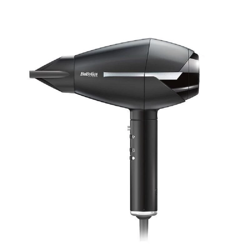 Uscator de par BABYLISS D6490DE, 2400 W,  2 viteze,  3 moduri,  Functie ionica,  Negru