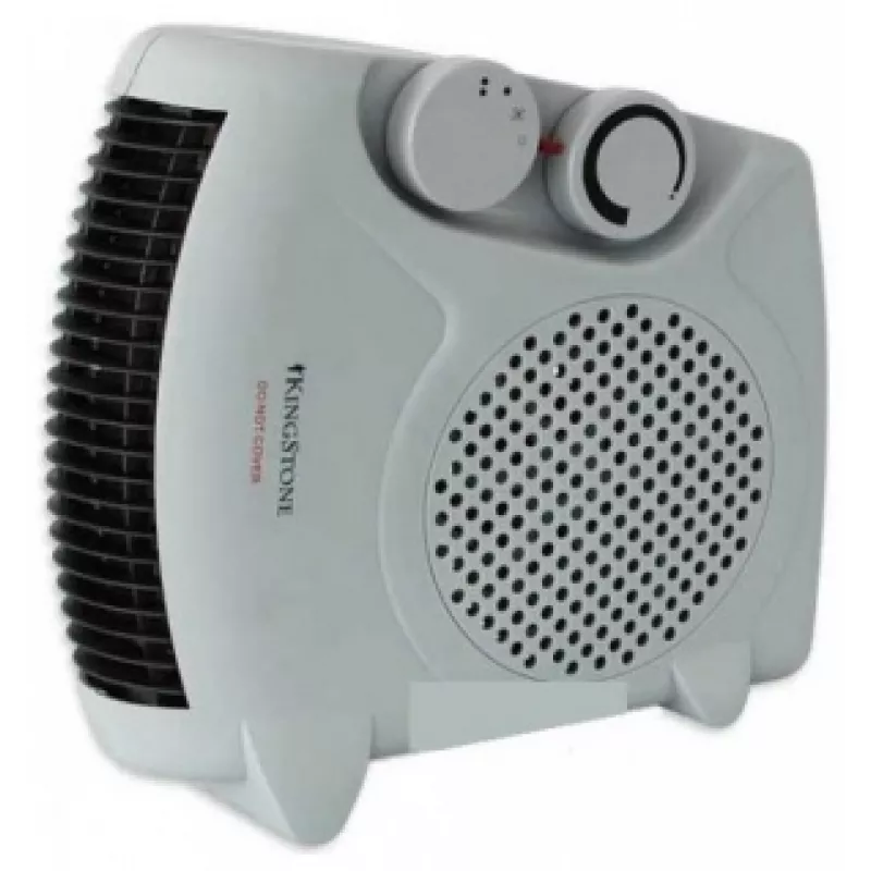 Aeroterma EUROTERM ET-901, 2000 W,  2 trepte de putere,  18 m2,  Termostat,  Alb