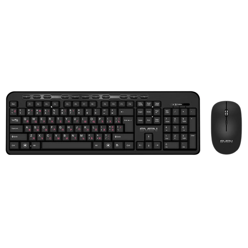 Kit (keyboard+mouse) SVEN KB-C3200W, Wireless