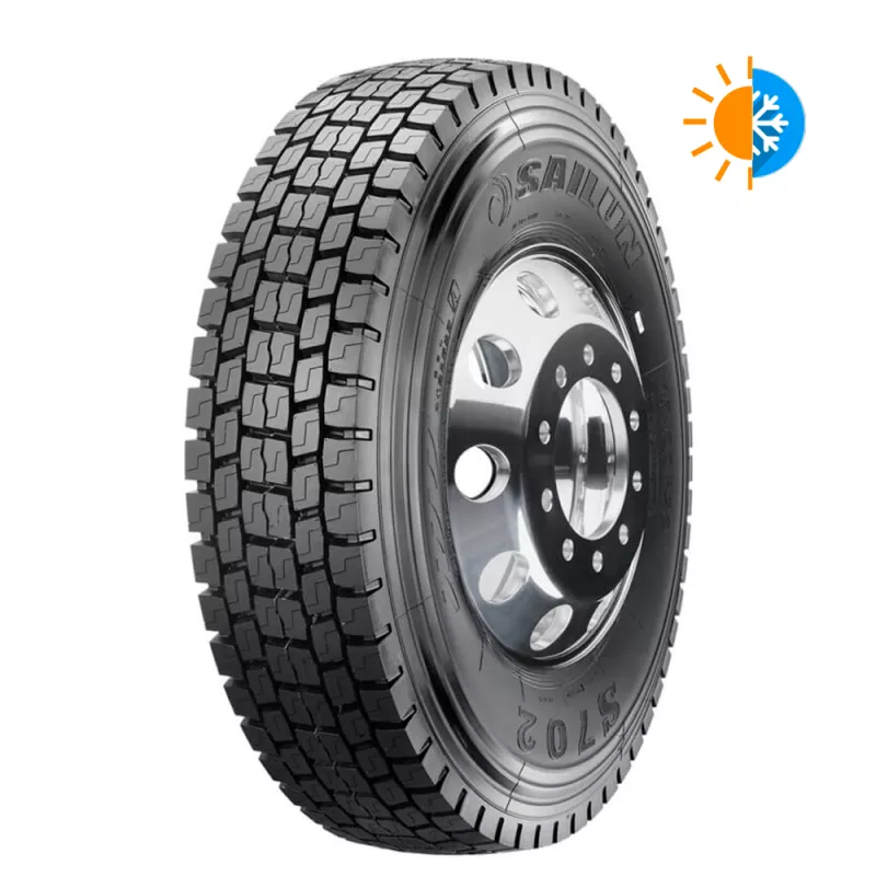 Шина SAILUN SDR1 315/80 R-22.5 L 156, Всесезонная