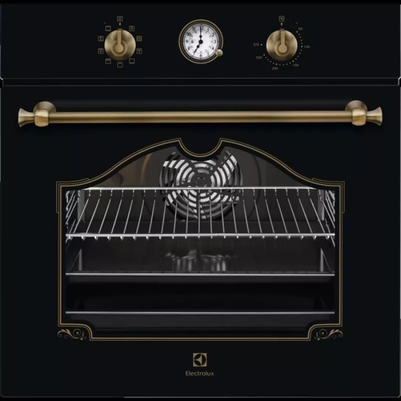 Cuptor electric incorporabil ELECTROLUX EOA 5220 AOR, 72 l,  9 functii,  Grill,  Timer,  Curatare catalitica,  Negru, A