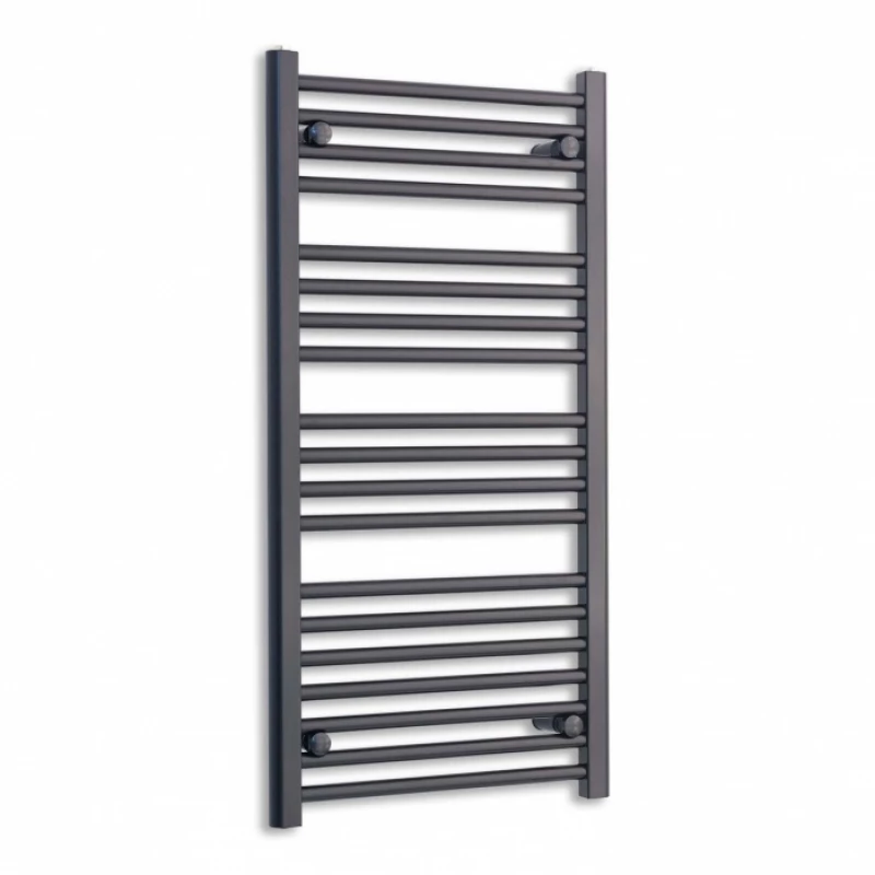 Radiator baie ECORADCO 500*1000 Drept Eco-Rail, Black