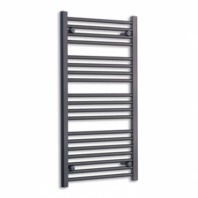 Radiator baie ECORADCO 500*800 DREPT ECO-RAIL, Negru