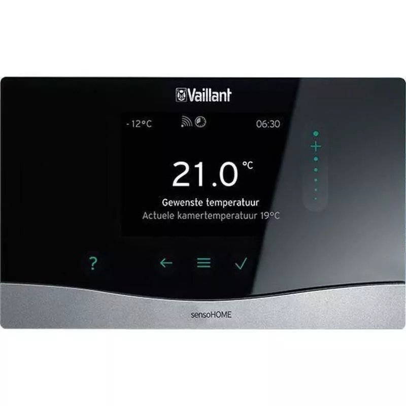 Термостат VAILLANT VRC 380f MOSTRA, Черный, Серый