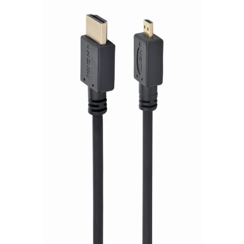 Cablu video GEMBIRD CC-HDMID-6, HDMI to micro HDMI 1.8m,  male - micro D-male,  V1.3,  Black