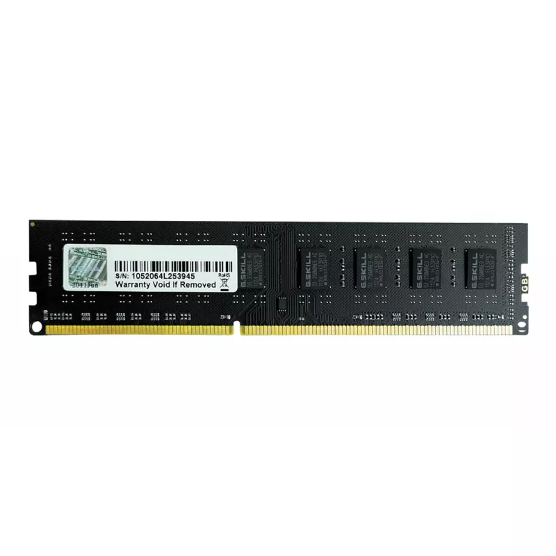 RAM G.SKILL Value F3-1600C11S-4GNT, DDR3 4GB 1600MHz, CL11,  1.5V