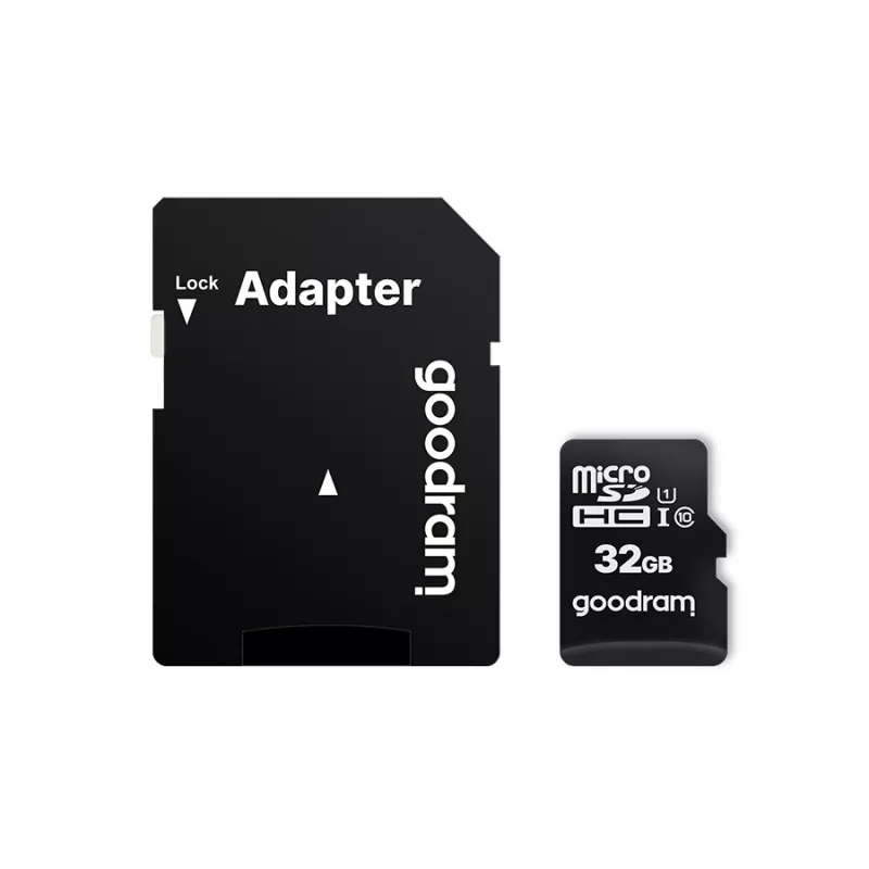 Карта памяти GOODRAM MICROSD, M1AA, 32GB, Class10,  U1,  UHS-I,  SD adapter