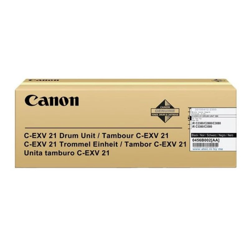 Drum Unit CANON C-EXV21 BLACK (0456B002), 77 000 pages A4 at 5% for Canon iRC2380/3380