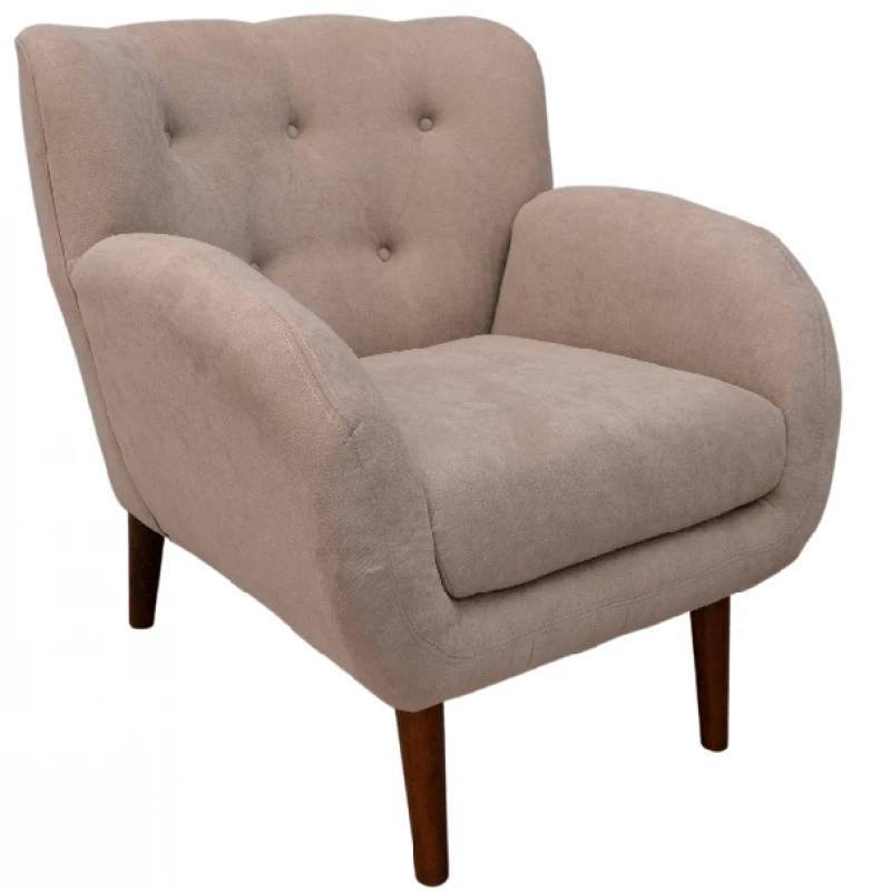 Kресло DP Glory H51101-10, Ткань,  Бежевый, 84 x 85 x 85