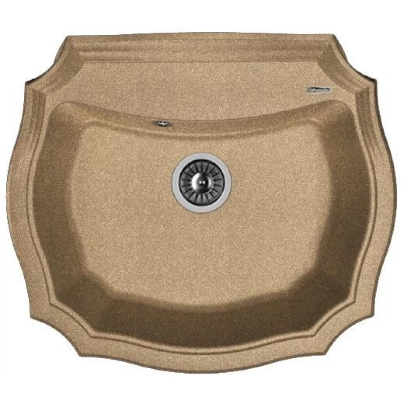 Chiuveta Florentina EMILIYA 640, Quartz, Cafeniu, 64 x 55